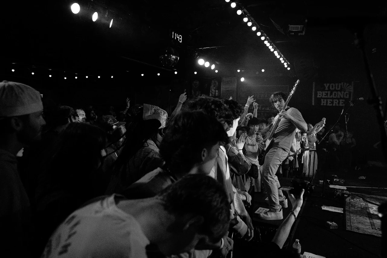 Harvey Street performing live, photographed by Stephen Groves of CaptureCHS.