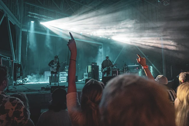 Portugal. The Man performing live, photographed by Stephen Groves of CaptureCHS.