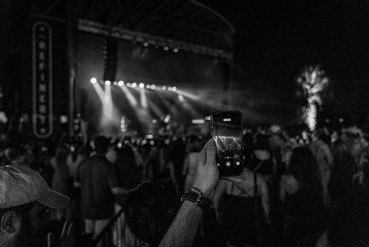 Portugal. The Man performing live, photographed by Stephen Groves of CaptureCHS.