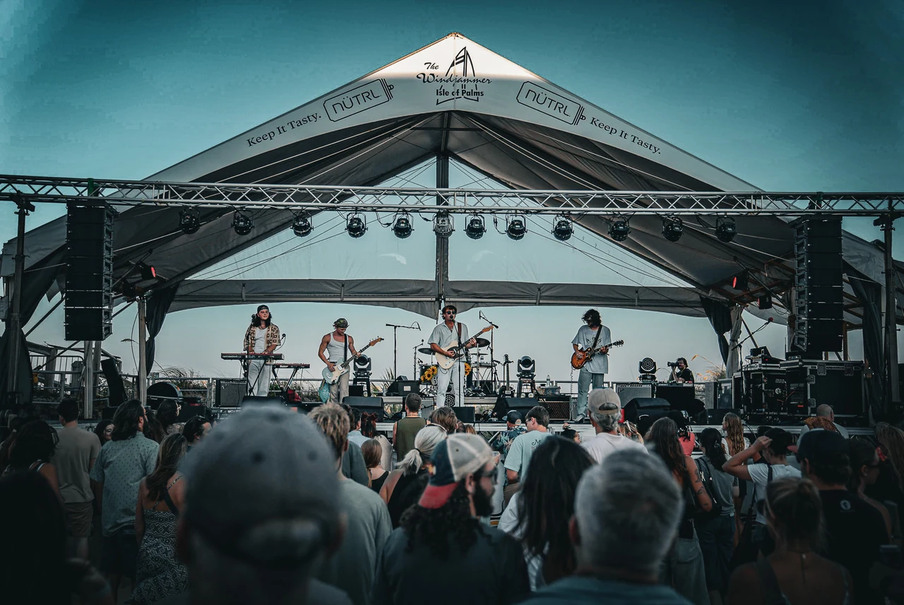 Tomorrow's Problem Band performing live, photographed by Stephen Groves of CaptureCHS.